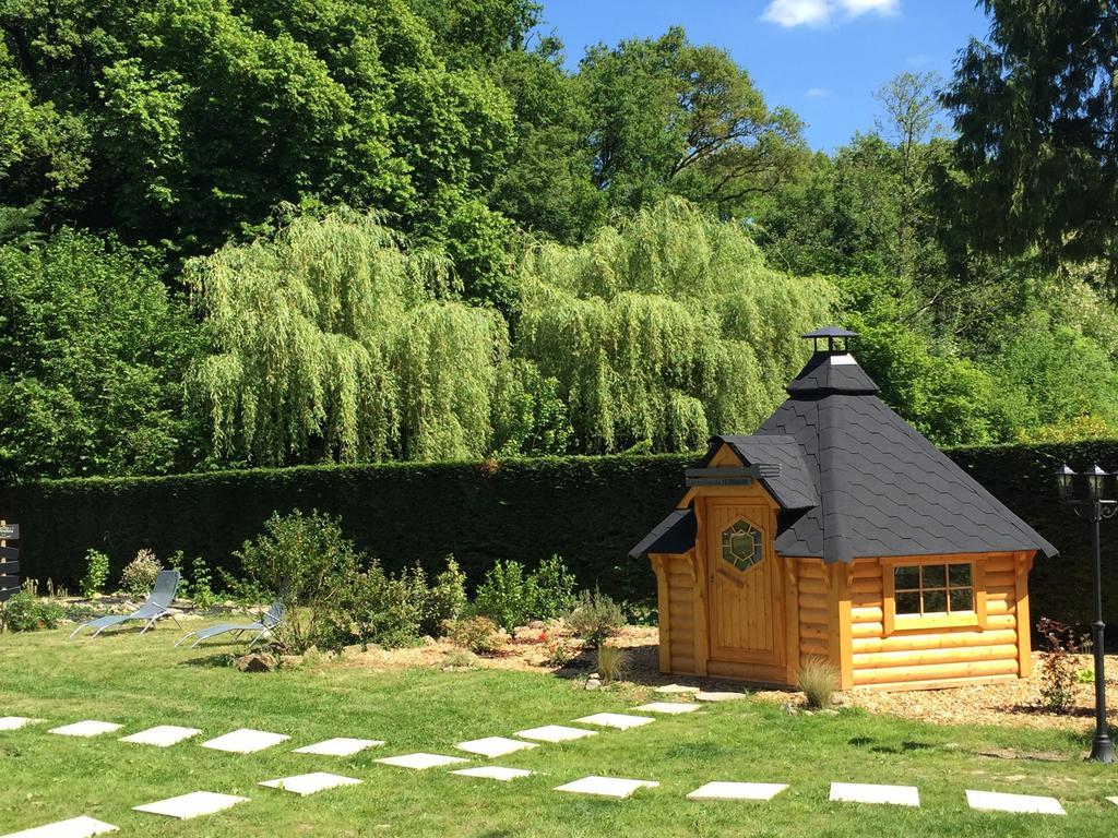 Les Roulottes De La Basse Maunerie เลแซร์บิเย ห้อง รูปภาพ